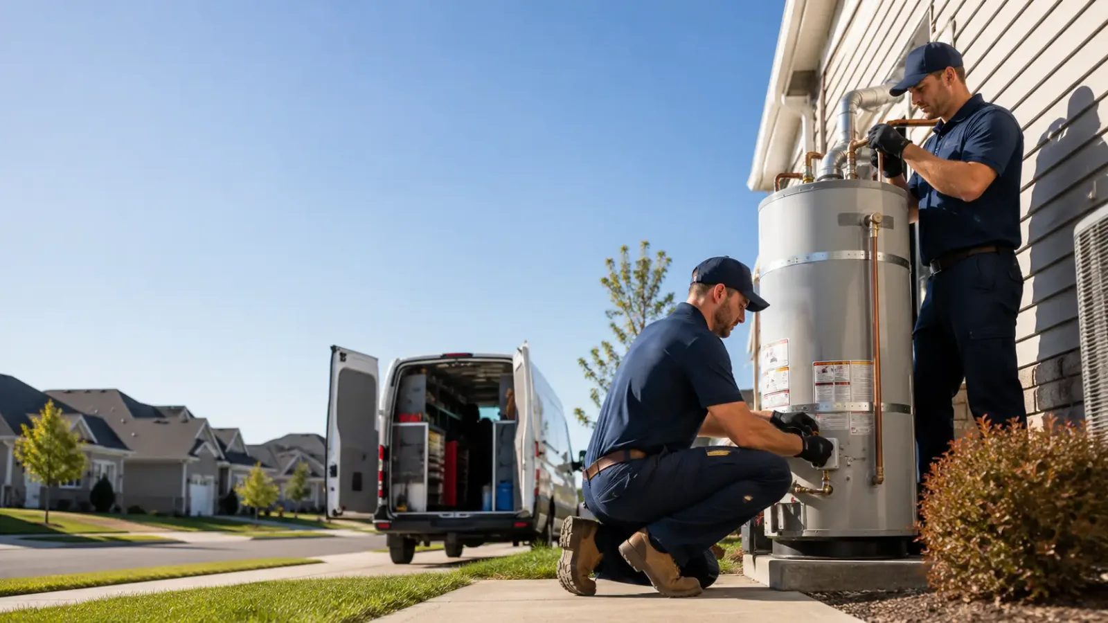 Water Heater Installation in Lock Springs, MO